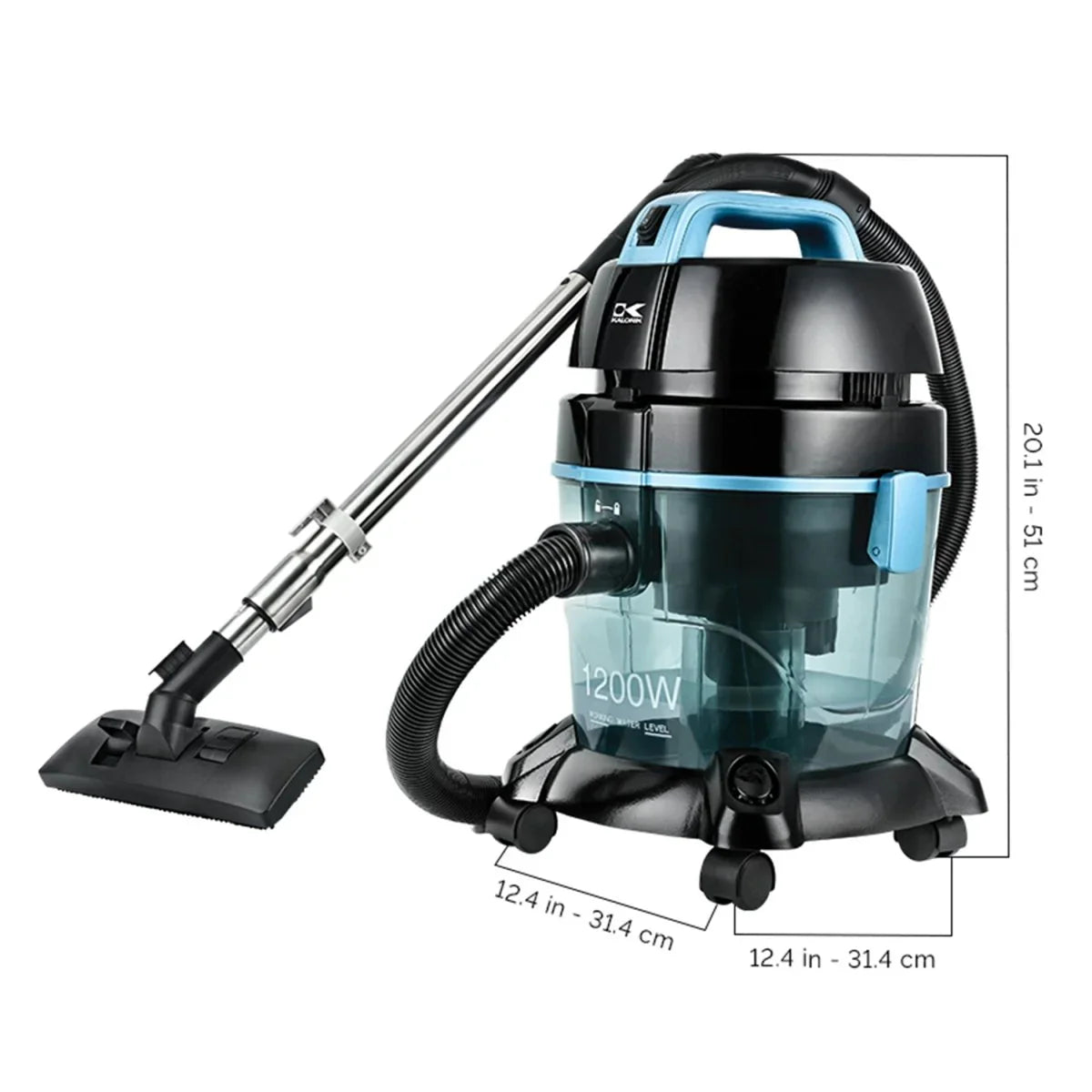 Water Filtration Vacuum Cleaner, Blue