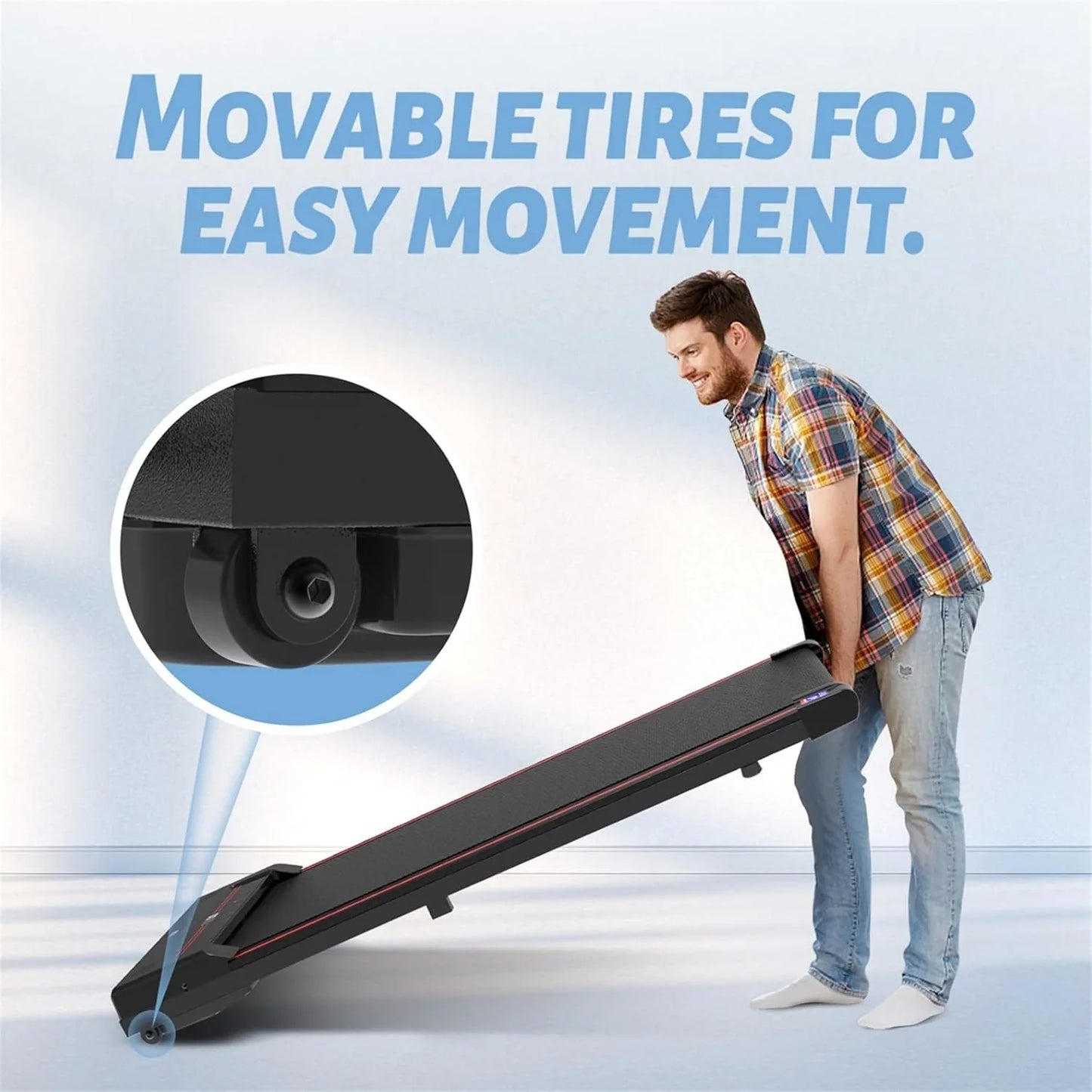 Walking Vibration Pad with APP, 3 in 1 Under Desk Treadmill, 2.5HP Low Noise Walking Treadmill Pad with Remote Control,Portable Treadmills for Home Office